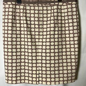 Boden‎ Mod Geometric Print Pencil Skirt size 16R